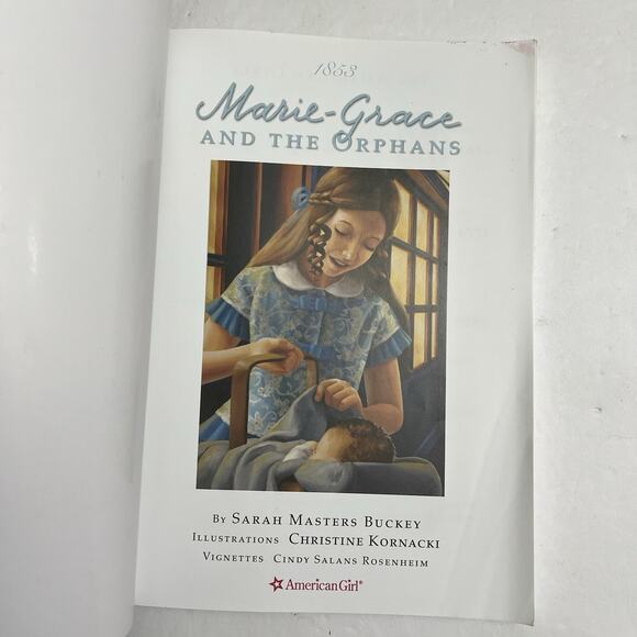 American Girl Set of 2 Books Meet Marie Grace Marie Grace and the Orphans 2011 - Picture 8 of 11